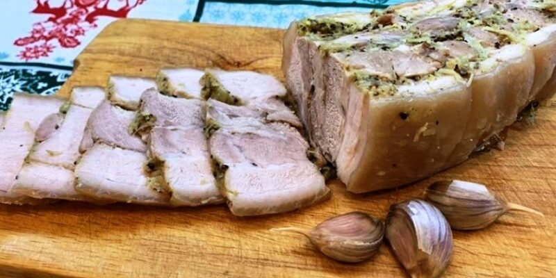 Грудинка по-домашньому