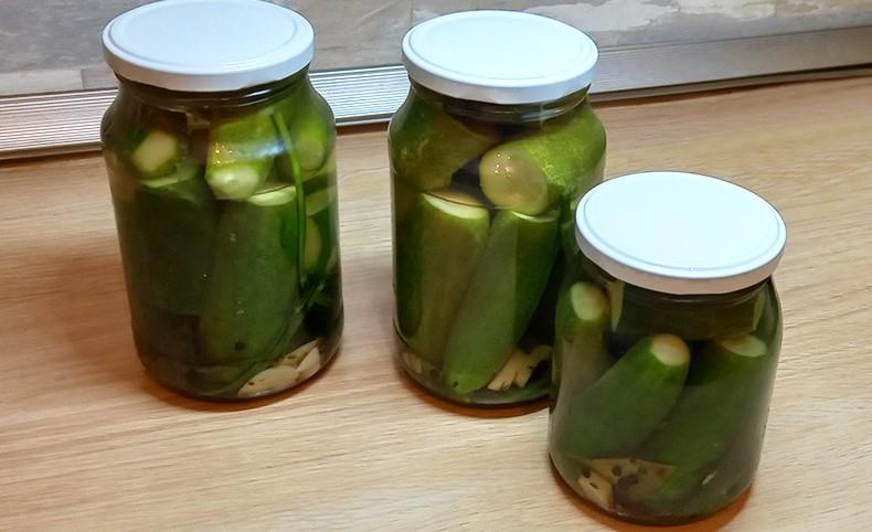 Мариновані огірки на зиму з оцтом
