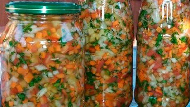 Домашня заправка для супу на зиму – зручно та швидко