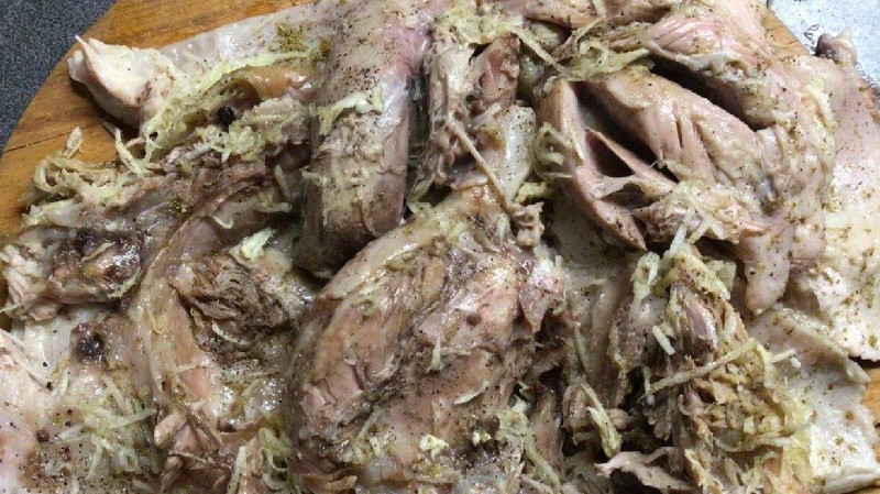 Рецепт закуски із рульки, виходить справжній делікатес